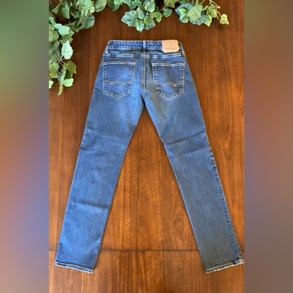 Men’s Blue Extreme Flex Slim Straight Jeans Size 29 x 32 - Picture 2 of 3